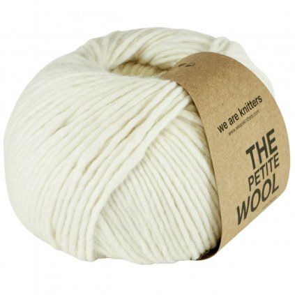 Příze z vlny The Petite Wool přírodní bílá Natural 2