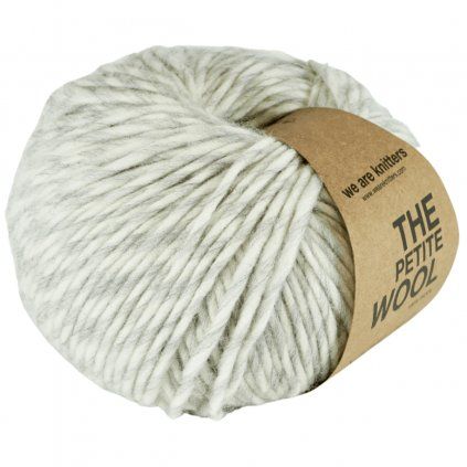 Příze z vlny The Petite Wool šedá Spotted Grey 2