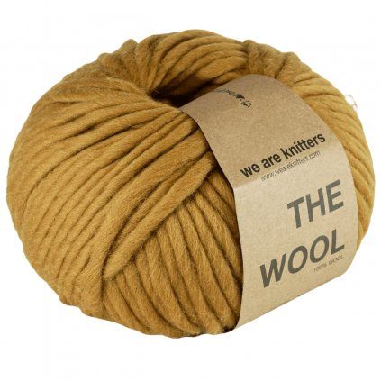 Příze z vlny The Wool žlutá Ochre 2