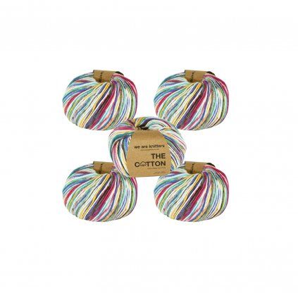 Sada 5x příze The Pima Cotton – Hand Painted Sprinkle