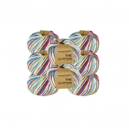 Sada 8x příze The Pima Cotton – Hand Painted Sprinkle