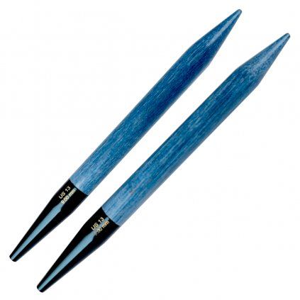 Kruhové výměnné jehlice Lykke 9 mm modrá Indigo