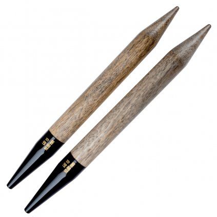 Kruhové výměnné jehlice Lykke 10 mm šedá Driftwood