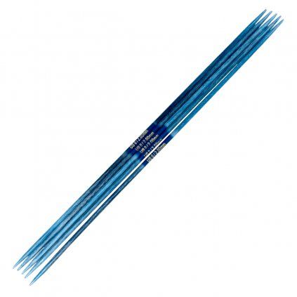 Rovné ponožkové jehlice Lykke 2 mm modrá Indigo