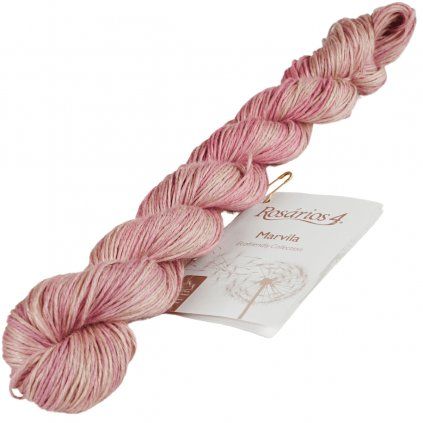 Příze Marvila růžová Rosa 2