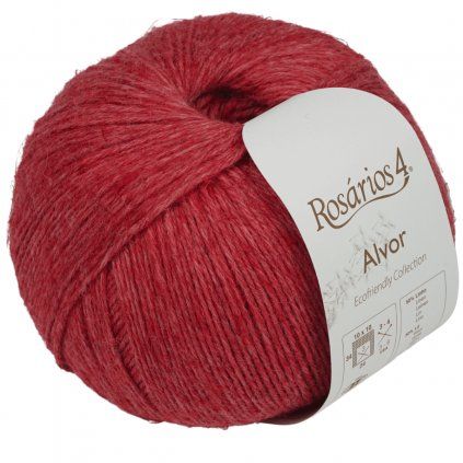 Příze Alvor červená Vermelho 2