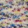 Vzorek z vlny The Wool Hand Painted Sprinkle pletený na 15mm jehlicích