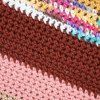 Háčkovaný úplet z pima bavlny na pletení The Pima Cotton hnědá Dark Copper