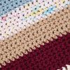 Háčkovaný úplet z pima bavlny na pletení The Pima Cotton písková Sand