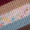 Háčkovaný úplet z pima bavlny na pletení The Pima Cotton duhová Yarnicorn