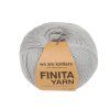 Příze Finita Yarn z merino vlna a baby alpaky – šedá Grey 1