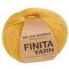 Příze Finita Yarn z merino vlny a baby alpaky žlutá Mustard 1
