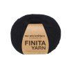 Příze Finita Yarn z merino vlna a baby alpaky – černá Black 1