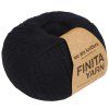 Příze Finita Yarn z merino vlny a baby alpaky černá Black 2