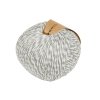 Příze The Mixed Yarn z vlny a bavlny – šedá Grey 3