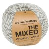 Příze The Mixed Yarn z vlny a bavlny šedá Grey 1