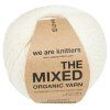 Příze The Mixed Yarn z vlny a bavlny přírodní bílá Natural 1