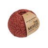 Příze The Mixed Yarn z vlny a bavlny – hnědá Dark Copper 2