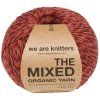 Příze The Mixed Yarn z vlny a bavlny hnědá Dark Copper 1