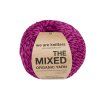 Příze The Mixed Yarn z vlny a bavlny – fialová Wine 1
