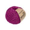 Příze The Mixed Yarn z vlny a bavlny – fialová Wine 2