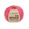 Příze The Mixed Yarn z vlny a bavlny – růžová Bubblegum 1